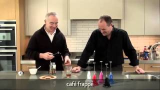 How to make a frappé coffee using an aerolatte milk frother [upl. by Particia]