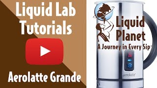 Liquid Lab  Aerolatte Grande Milk Frother [upl. by Arratoon772]