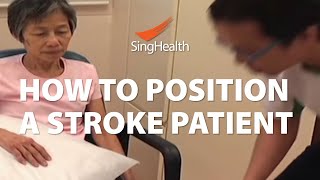 How To Position A Stroke Patient [upl. by Eityak202]