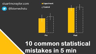 Ten Statistical Mistakes in 5 Min [upl. by Harrell]