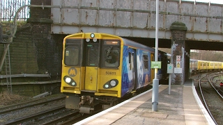 Half an Hour at 216  Birkenhead North Station 1022017  Class 507 508 terminus [upl. by Etnod]