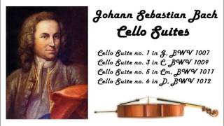 Johann Sebastian Bach  Cello suites in 432 Hz great for reading or studying [upl. by Haugen]